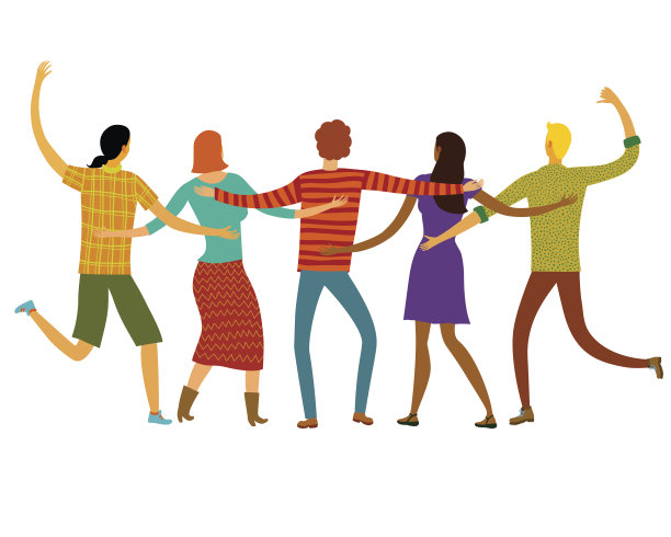 快乐的朋友在一起图片下载