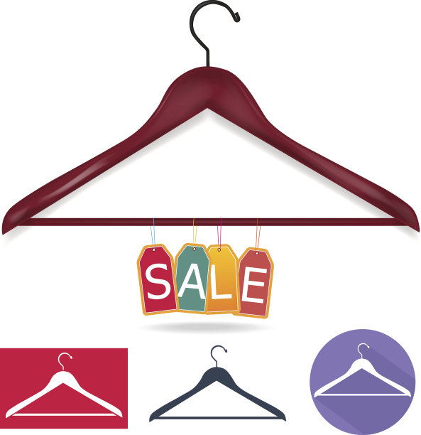 木制衣架图片下载