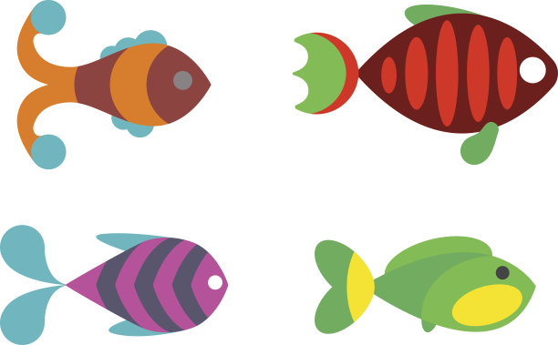 水生鱼类野生水族馆水下自然热带海鲜动物载体图片下载