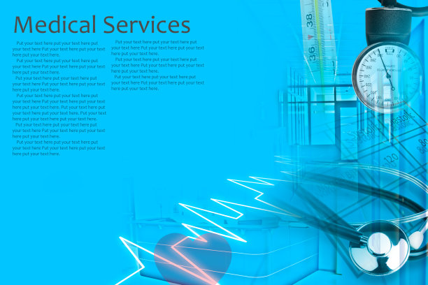 医疗服务照片拼贴图片下载