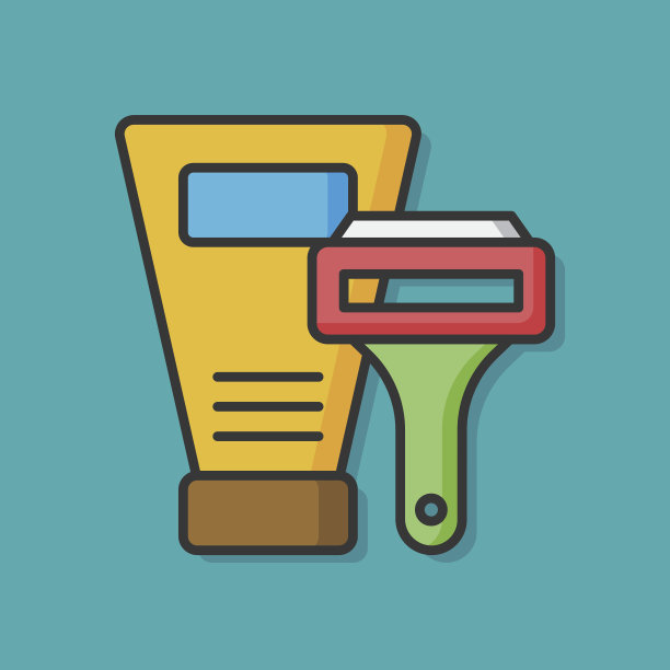 洗发水和剃须刀的图标图片下载