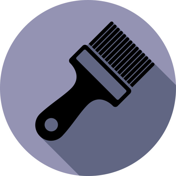 装修用油漆器具，油漆刷。图片下载