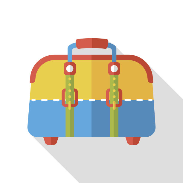 行李箱平面图标图片下载