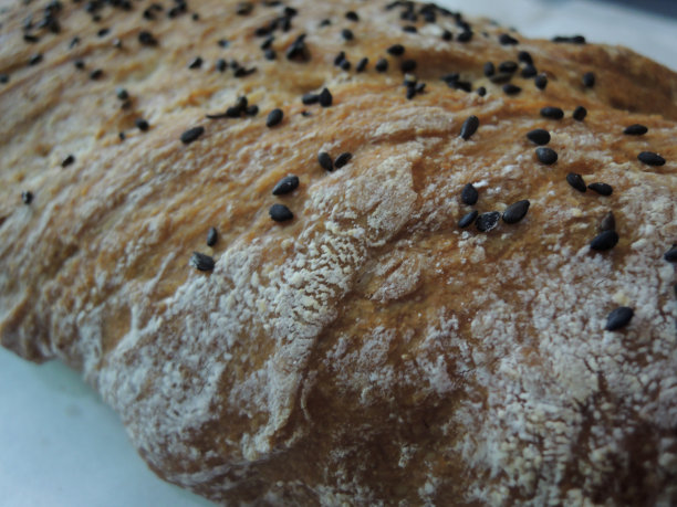 自制脆皮工匠面包图片下载