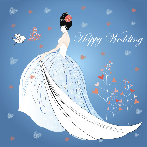 美丽的新娘图片下载