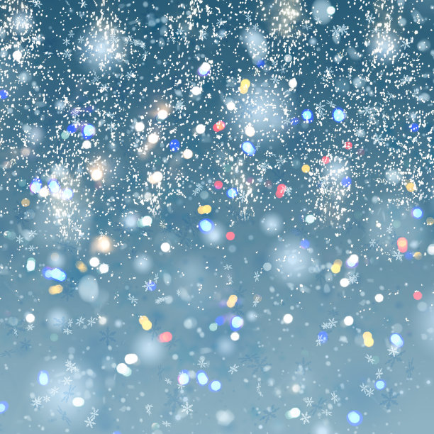 圣诞雪背景图片下载