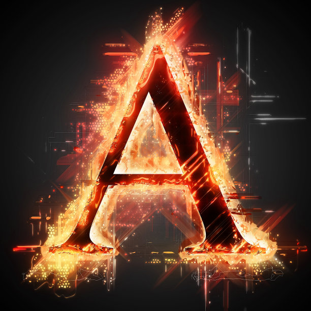 红灯字母A图片下载