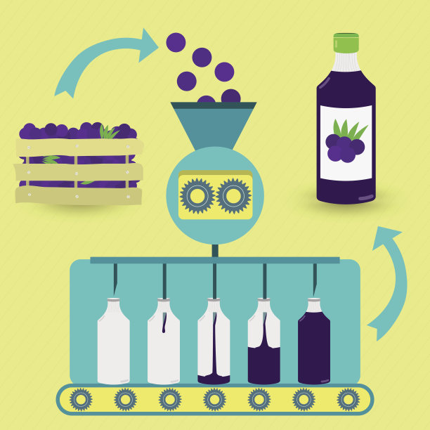 巴西莓汁的制作过程图片下载