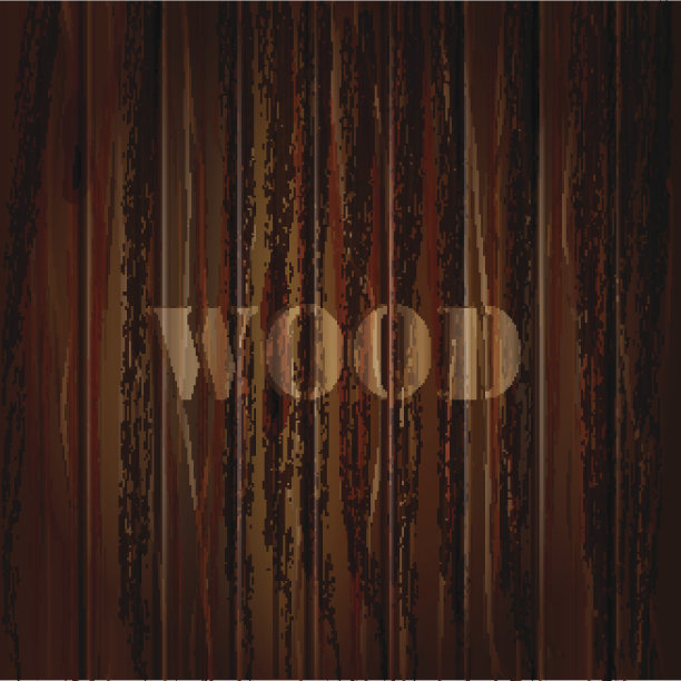 木材纹理。带有文本的矢量背景图片下载