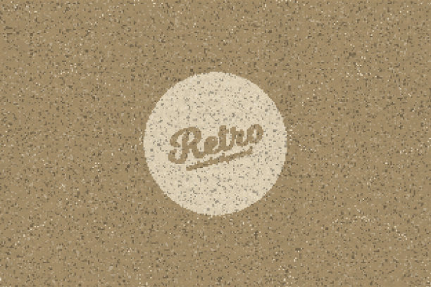 矢量复古点工作纹理背景图片下载