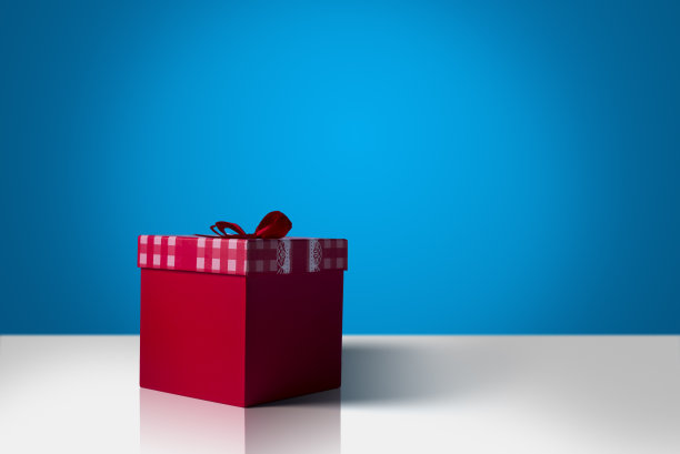 红色的礼盒图片下载