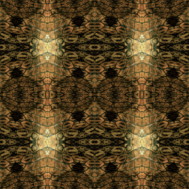 摘要扇贝爬行动物皮肤无缝图案图片下载