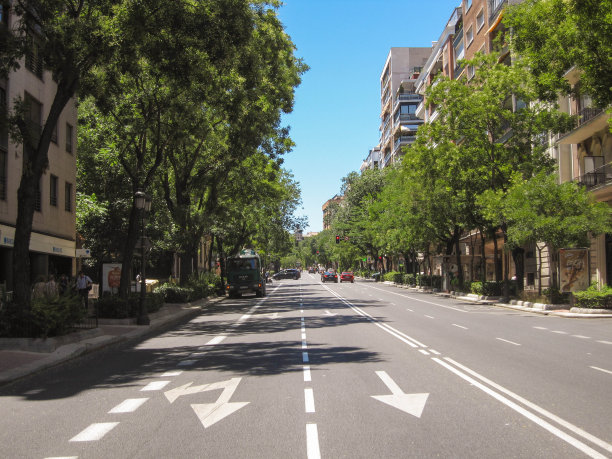 西班牙马德里街景图片下载