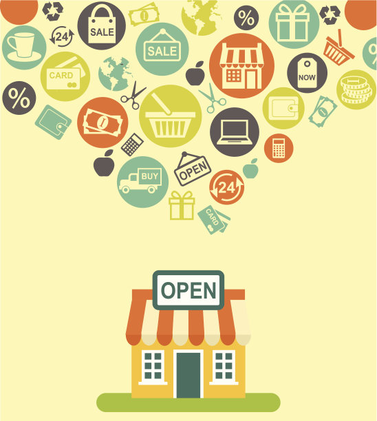 购物的概念图片下载