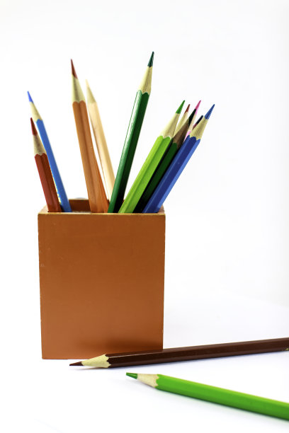 彩色铅笔集图片下载