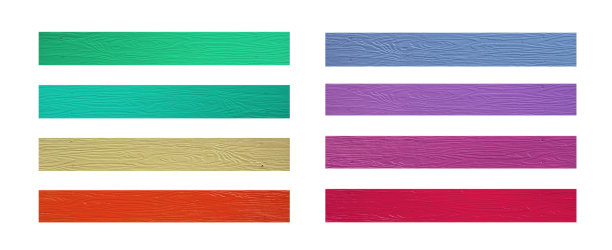 多彩的塑木收藏图片下载