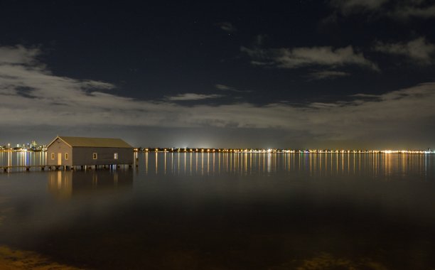平静的夜晚图片下载