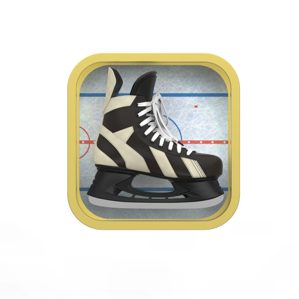 闪亮的现实溜冰在风格化的溜冰场圆形广场图片下载