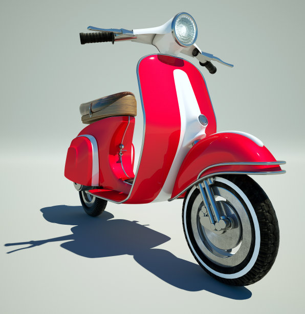 机动脚踏两用车图片下载