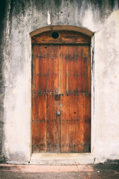 圣胡安老城的门图片下载