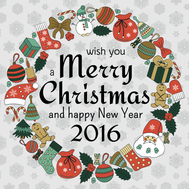 圣诞贺卡图片下载