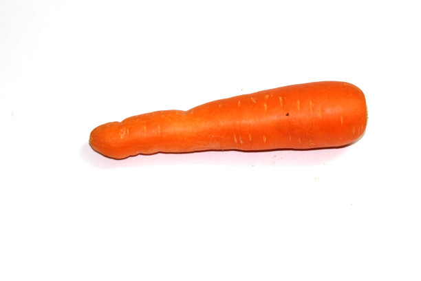 新鲜胡萝卜孤立在白色背景图片下载