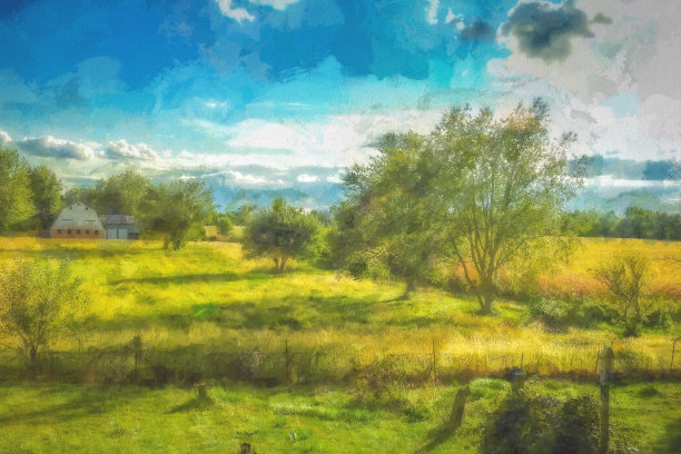 祖父母的农场图片下载