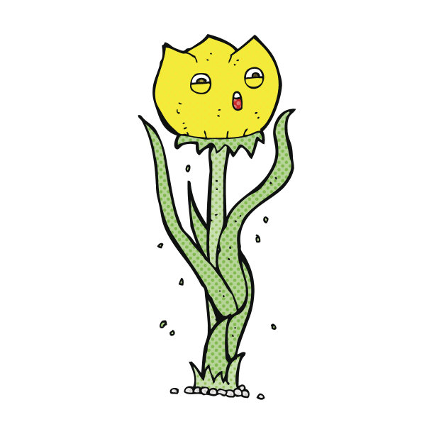 漫画卡通花图片下载