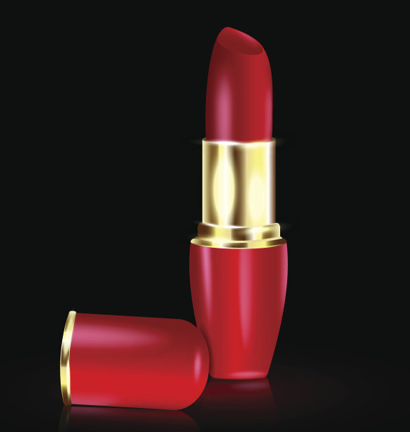 红色的口红图片下载