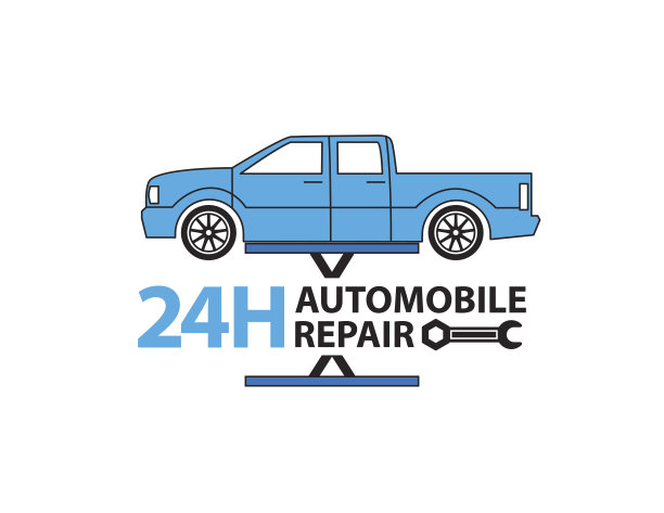 汽车服务，汽车修理工在车库工作，修理服务图片下载