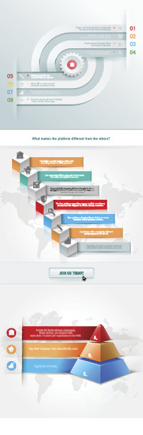 设置矢量信息图元素图片下载