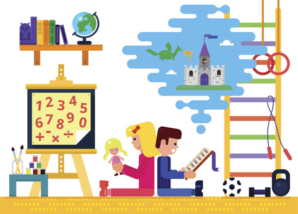 儿童游戏室图片下载