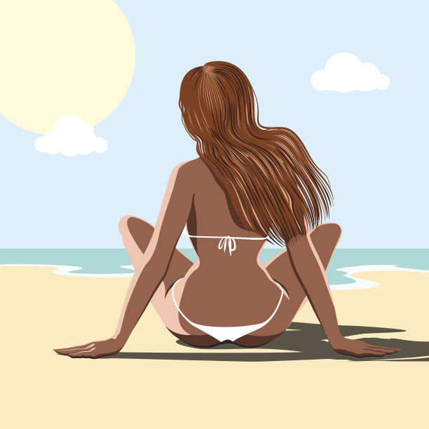 女人在海上图片下载