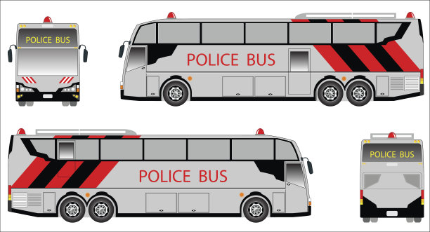 警察的车图片下载