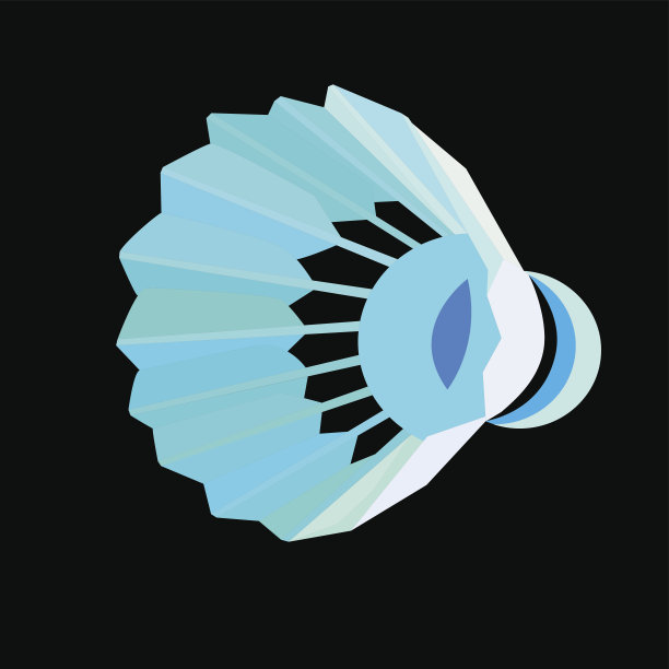 多角形羽毛球或羽毛球图片下载