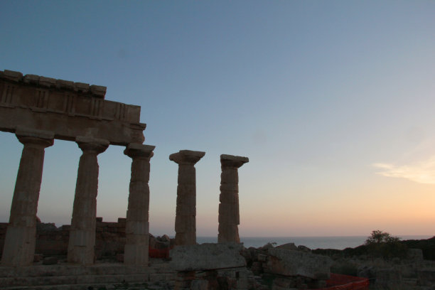 塞利农特的希腊神庙图片下载