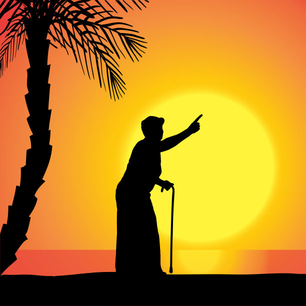 一个女人的矢量剪影。图片下载