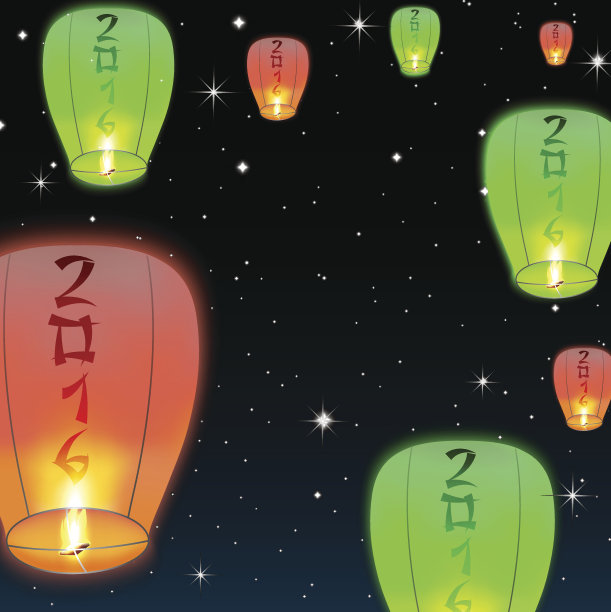 一组中国灯笼的图像图片下载