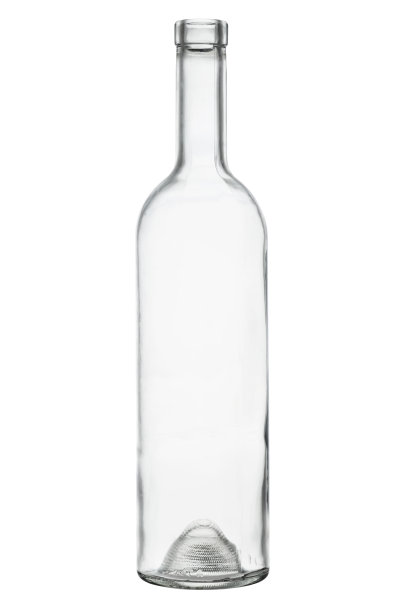 隔离透明瓶白色藤蔓图片下载