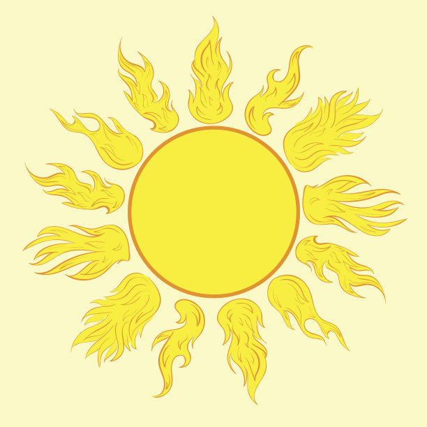 灭火器和太阳图片下载