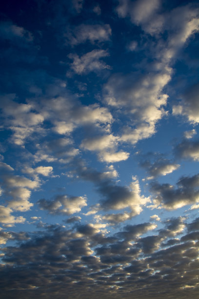 蓝天上的云图片下载