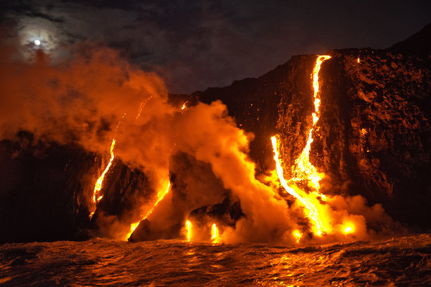 基拉韦厄火山喷发图片下载