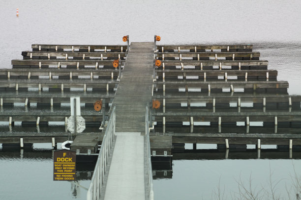 码头的船滑(空)图片下载