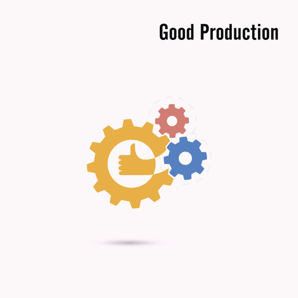 创意齿轮和手图标矢量设计图片下载