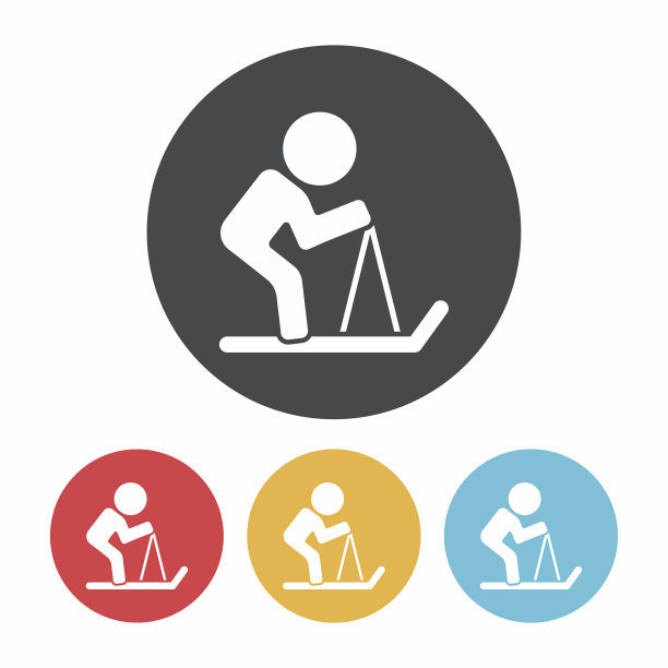 滑雪图标图片下载