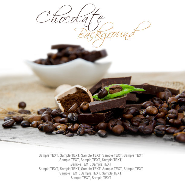 巧克力和咖啡图片下载
