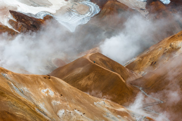 Kerlingarfjöll 2(近距离观察)素材图片