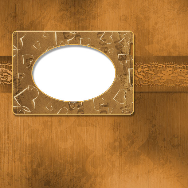 有边框和花边的节日请柬或问候图片下载