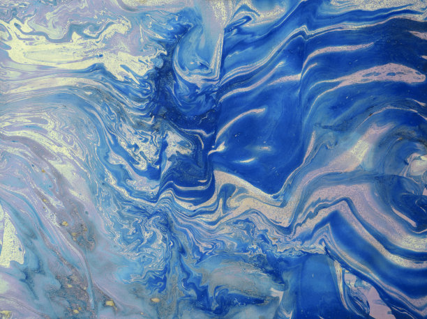 蓝色油漆纹理。图片下载