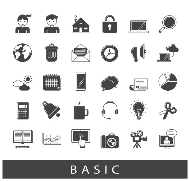 通用图标集合图片下载